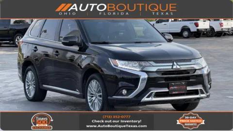 Black 2019 Mitsubishi Outlander PHEV SEL for sale in Alvin, TX