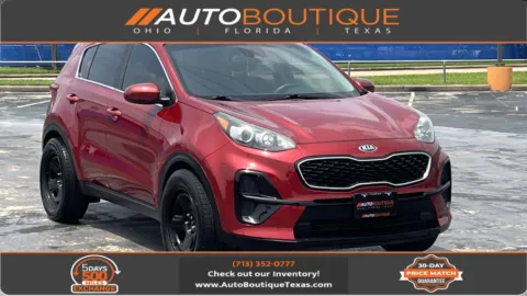 Red 2020 Kia Sportage LX for sale in Alvin, TX