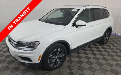 White 2019 Volkswagen Tiguan SEL for sale in Alvin, TX