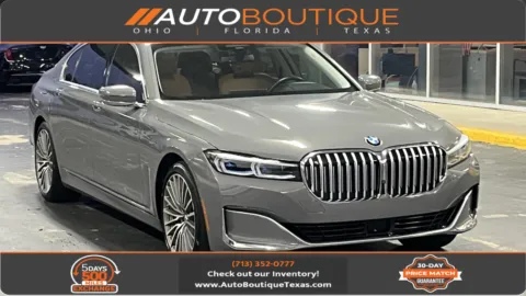 Gray 2020 BMW 7 Series 750i xDrive for sale in Alvin, TX