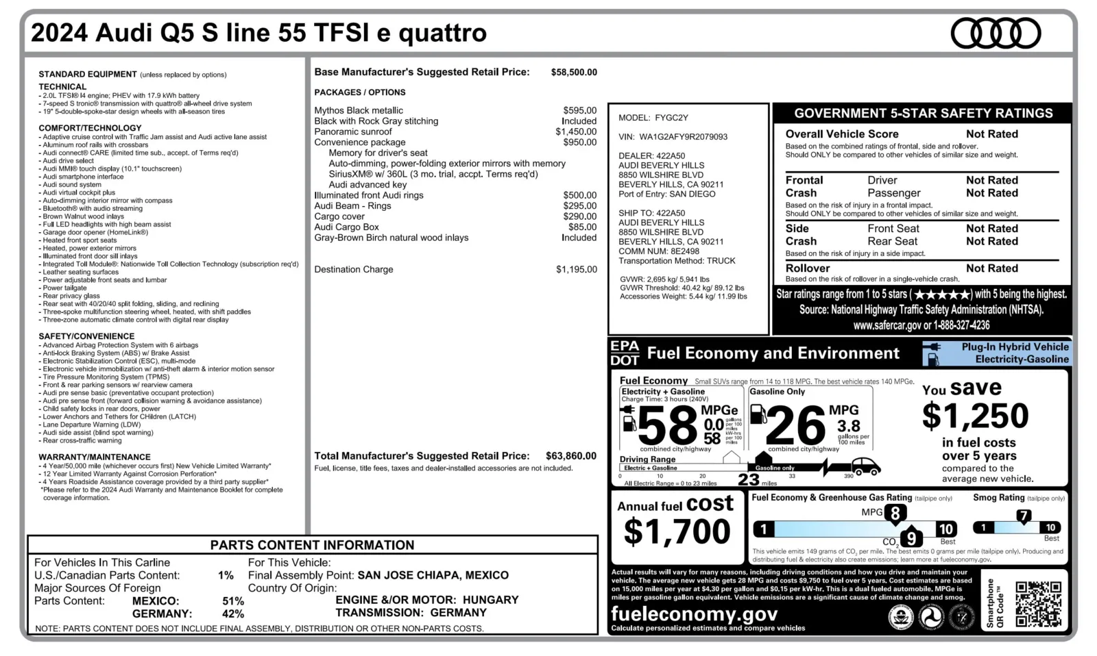 2024 Audi Q5 S line Premium for sale in Alvin, TX