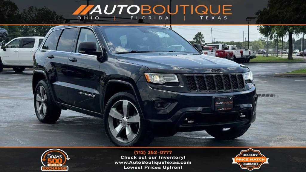 Used 2015 Jeep Grand Cherokee Overland for sale in Alvin, TX at