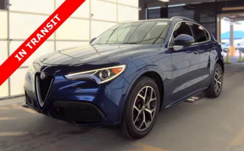 Blue 2021 Alfa Romeo Stelvio Ti for sale in Alvin, TX