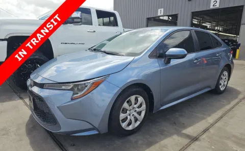Gray 2021 Toyota Corolla LE for sale in Alvin, TX