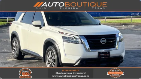 White 2022 Nissan Pathfinder SV for sale in Alvin, TX