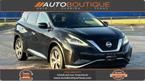 Black 2020 Nissan Murano S for sale in Alvin, TX