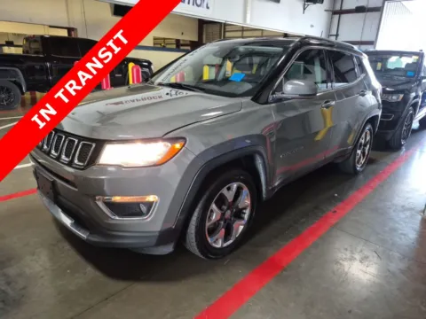 Gray 2021 Jeep Compass Limited for sale in Alvin, TX