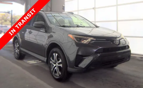 Gray 2017 Toyota RAV4 LE for sale in Alvin, TX