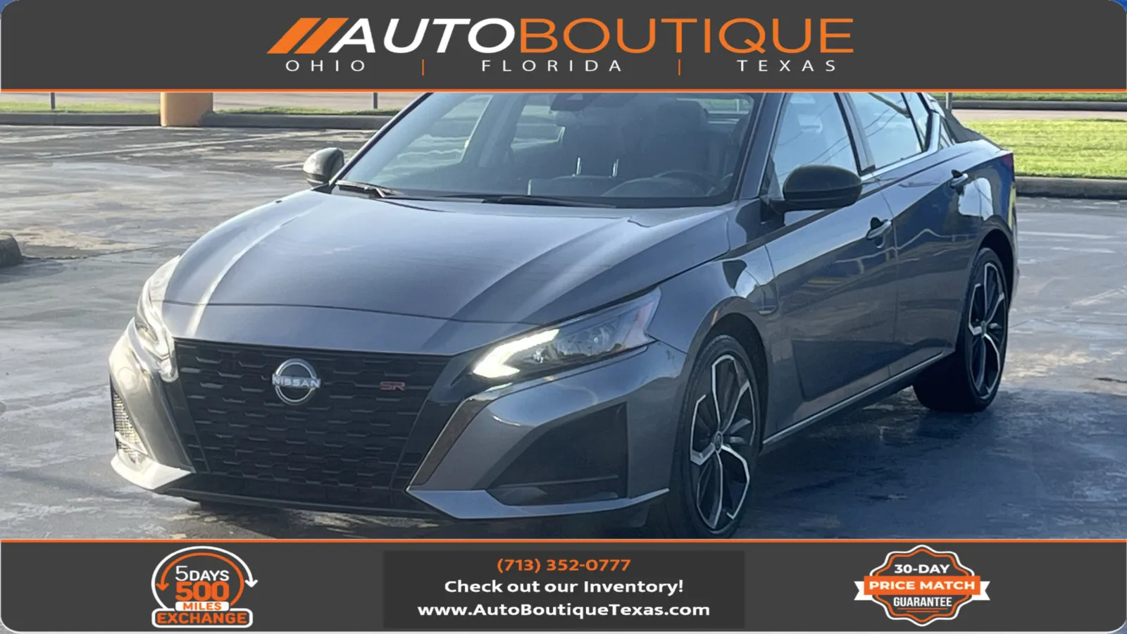 Gray 2025 Nissan Altima SR for sale in Alvin, TX