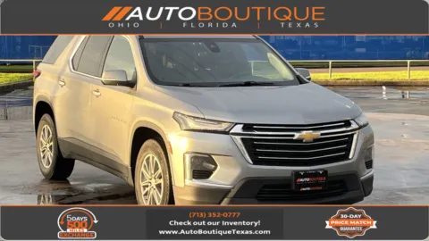 Gray 2023 Chevrolet Traverse LT Cloth for sale in Alvin, TX