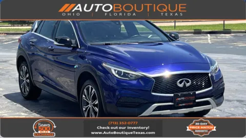 Blue 2017 INFINITI QX30 BASE/ Luxury for sale in Alvin, TX