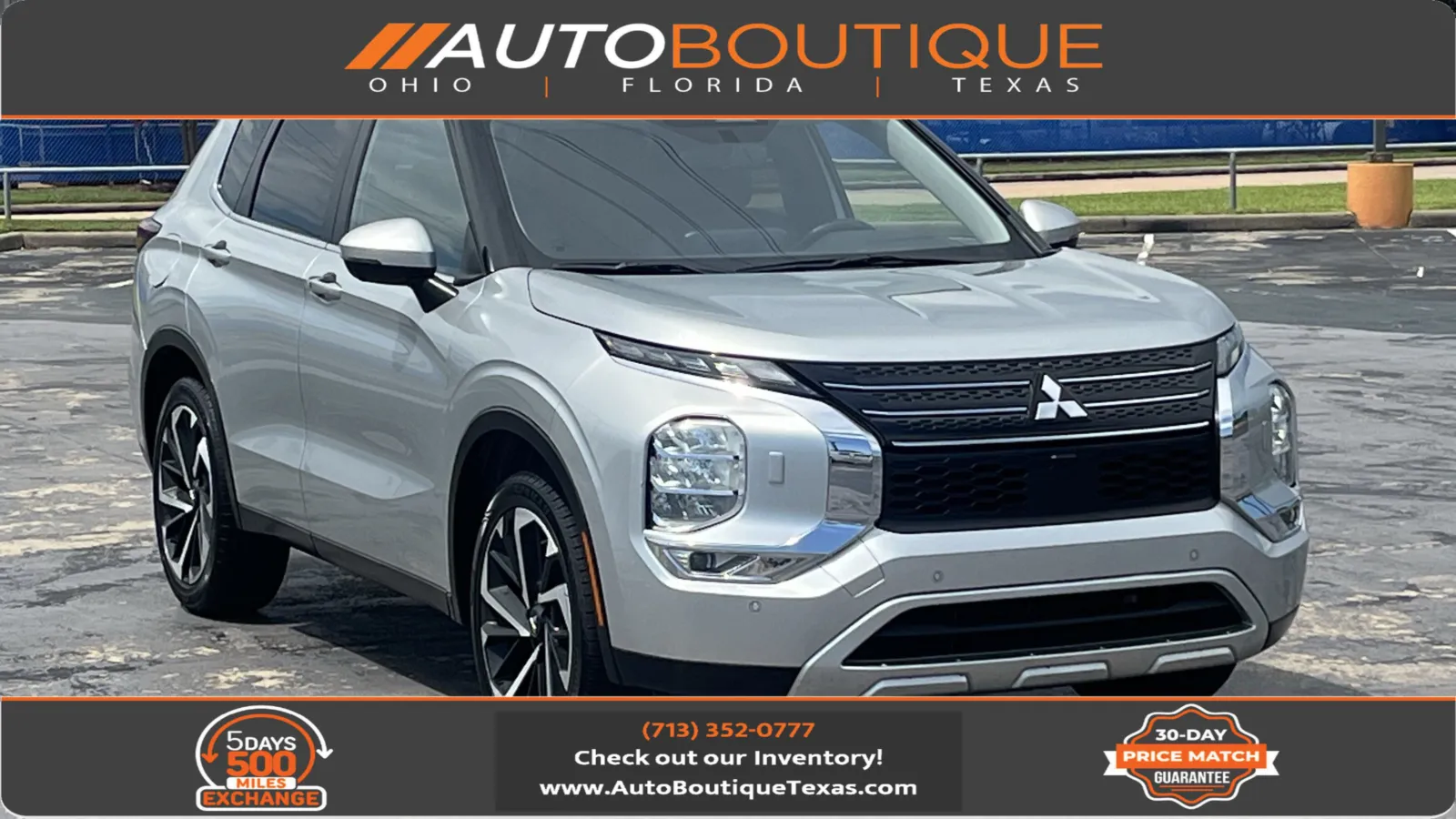 Silver 2024 Mitsubishi Outlander SE for sale in Alvin, TX