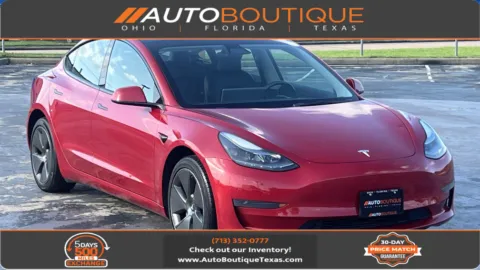 Red 2023 Tesla Model 3 for sale in Alvin, TX