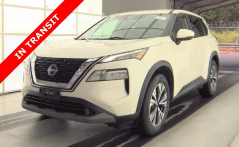 White 2022 Nissan Rogue SV for sale in Alvin, TX