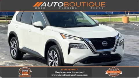White 2022 Nissan Rogue SV for sale in Alvin, TX