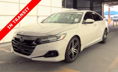 White 2021 Honda Accord Sedan Touring for sale in Alvin, TX