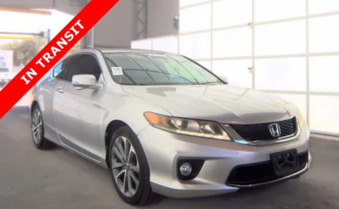 Gray 2014 Honda Accord Coupe EX-L for sale in Alvin, TX
