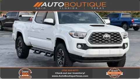 White 2021 Toyota Tacoma TRD Sport for sale in Alvin, TX