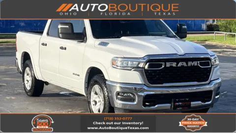 White 2025 Ram 1500 Lone Star for sale in Alvin, TX