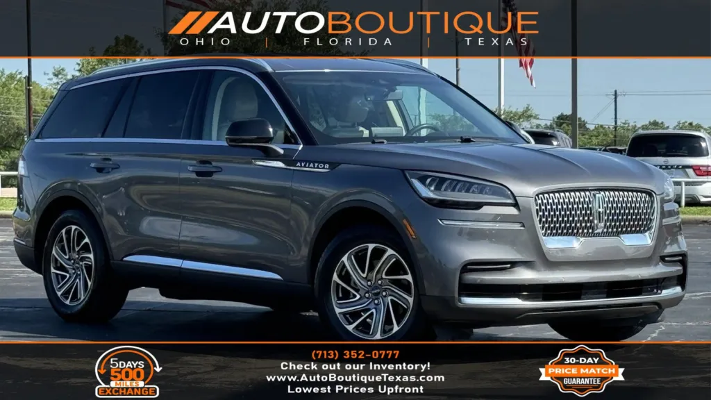 Used 2021 Lincoln Aviator Standard for sale in Alvin, TX at Auto
