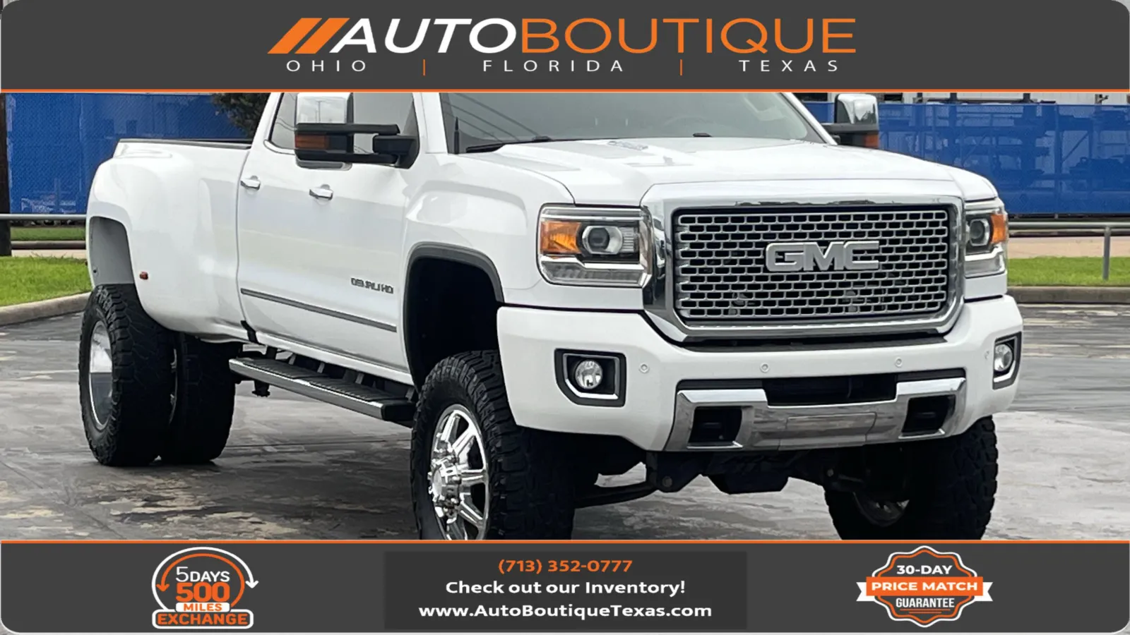 White 2016 GMC Sierra 3500HD Denali for sale in Alvin, TX
