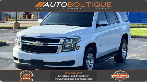 White 2016 Chevrolet Tahoe LS for sale in Alvin, TX