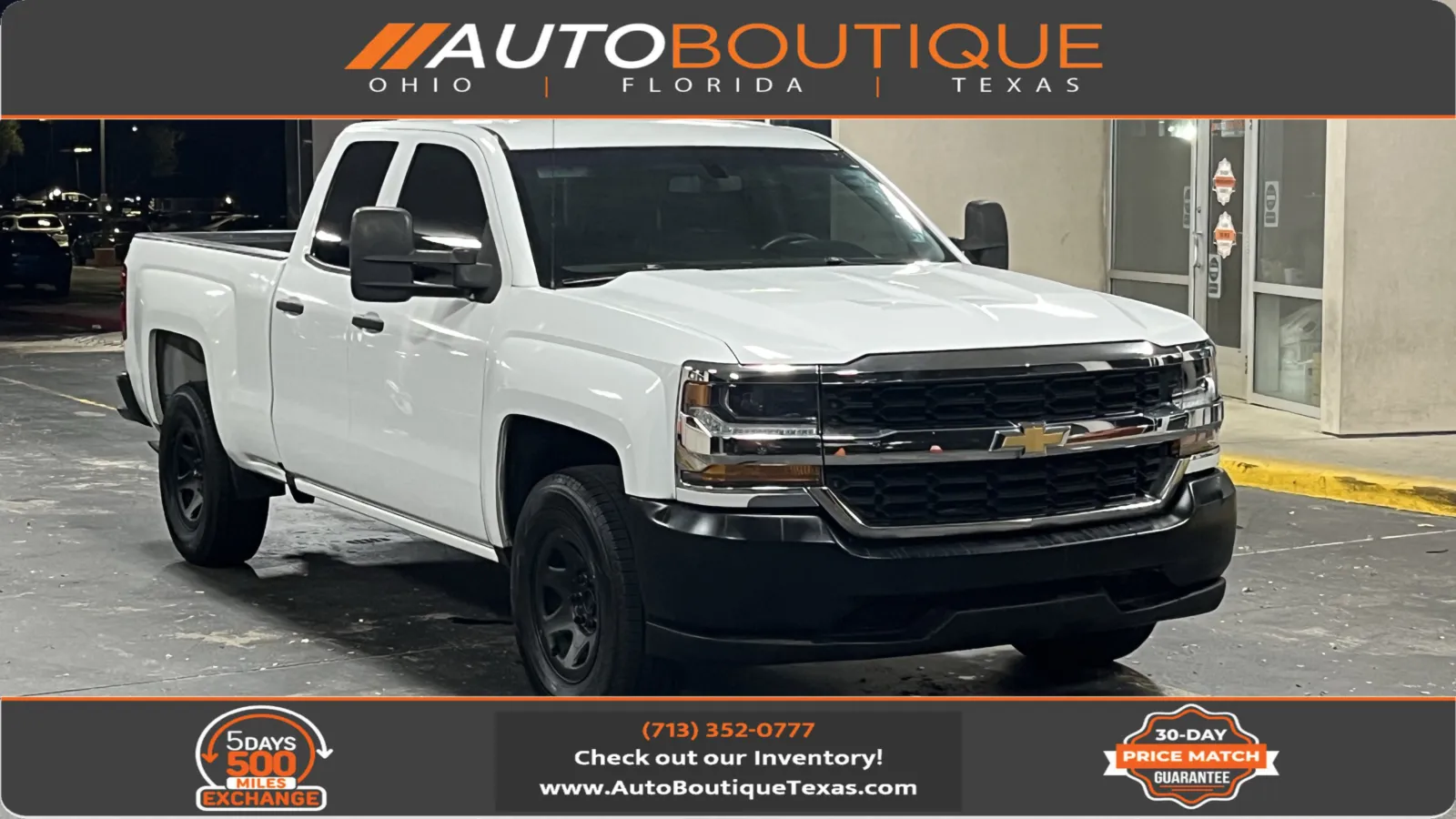 White 2017 Chevrolet Silverado 1500 Work Truck for sale in Alvin, TX