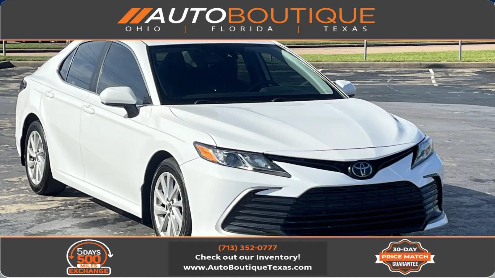 White 2023 Toyota Camry LE for sale in Alvin, TX