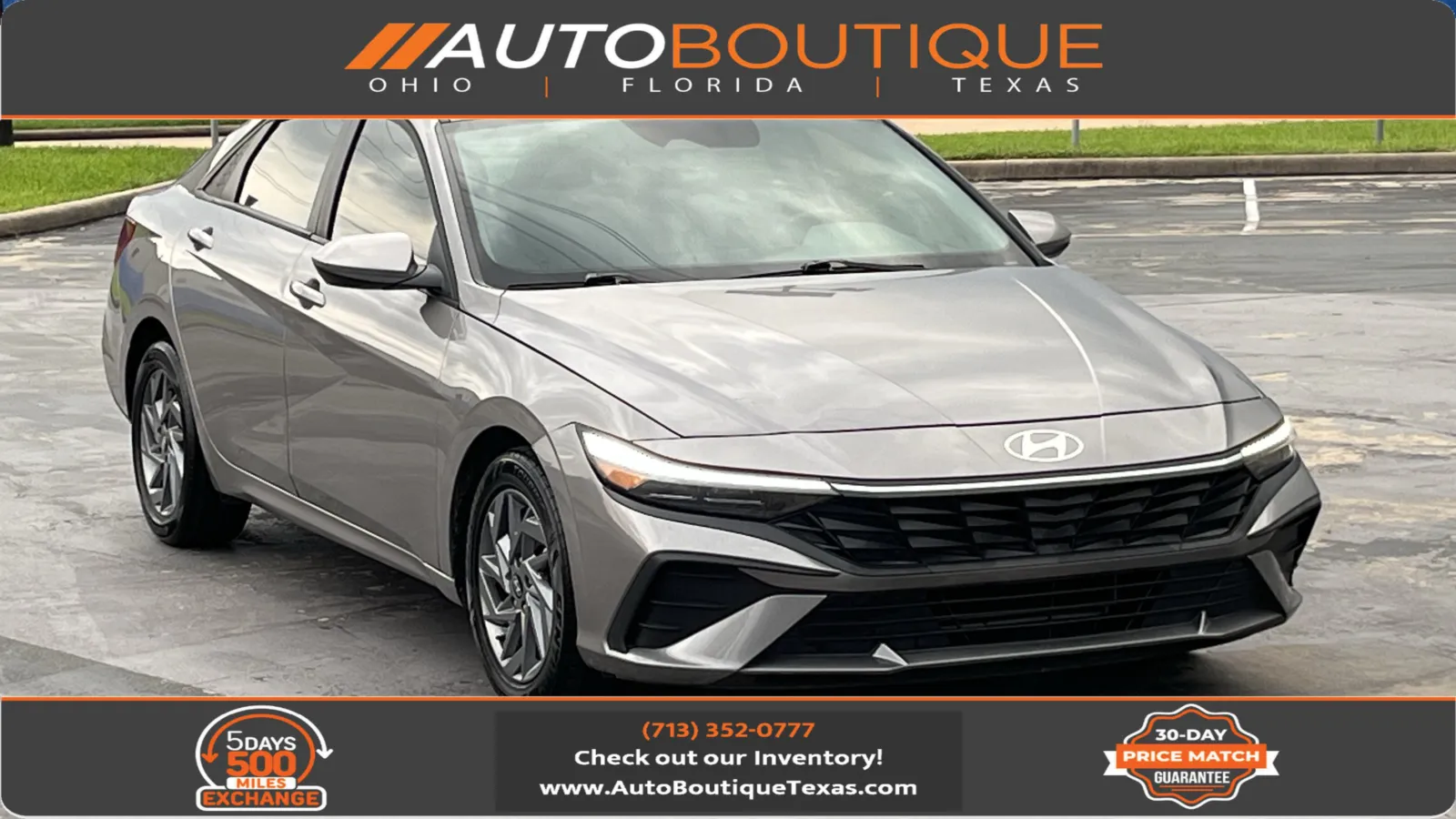 Gray 2024 Hyundai Elantra SEL for sale in Alvin, TX