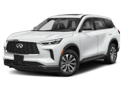 White 2024 INFINITI QX60 PURE for sale in Alvin, TX