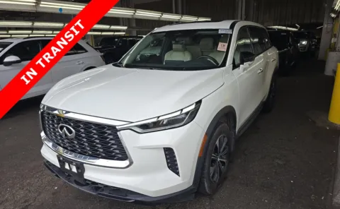 White 2024 INFINITI QX60 PURE for sale in Alvin, TX