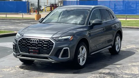 Gray 2022 Audi Q5 S line Premium for sale in Alvin, TX