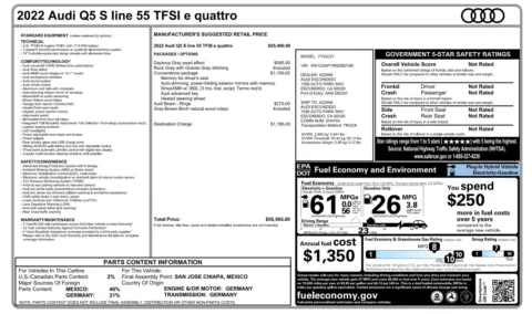 Photos of 2022 Audi Q5 S line Premium for sale in Alvin, TX at Auto Boutique Texas