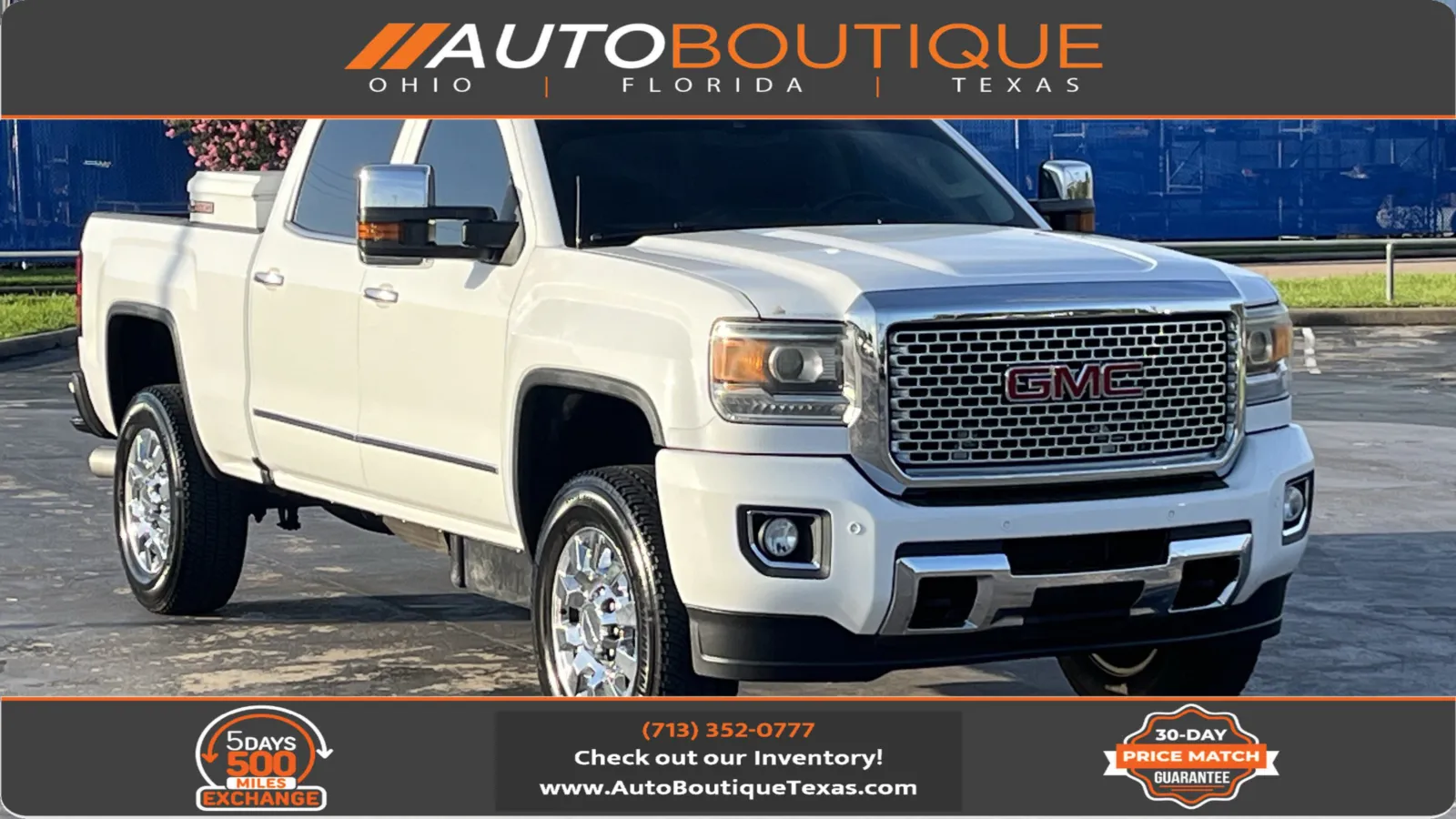 White 2016 GMC Sierra 2500HD Denali for sale in Alvin, TX