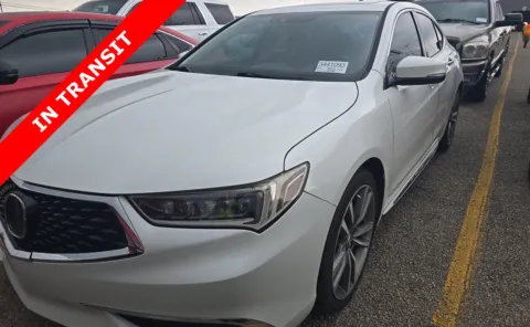 White 2019 Acura TLX w Technology Pkg for sale in Alvin, TX