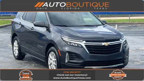 Gray 2022 Chevrolet Equinox LT for sale in Alvin, TX