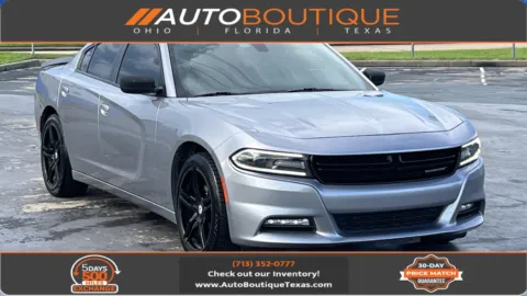 Silver 2018 Dodge Charger SXT Plus for sale in Alvin, TX