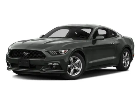 Gray 2016 FORD MUSTANG V6 for sale in Alvin, TX