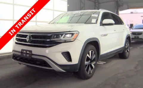 White 2022 Volkswagen Atlas Cross Sport 2.0T SE for sale in Alvin, TX