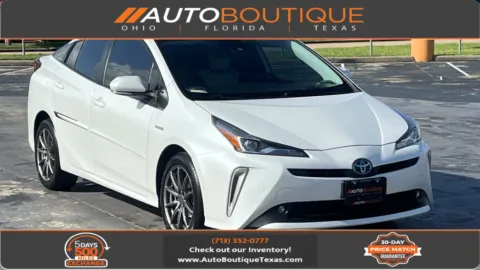 White 2022 Toyota Prius Limited for sale in Alvin, TX