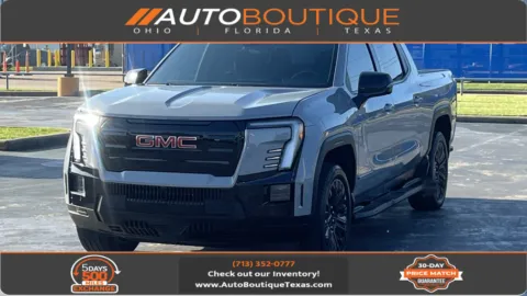 Gray 2026 GMC Sierra EV Extended Range Elevation for sale in Alvin, TX