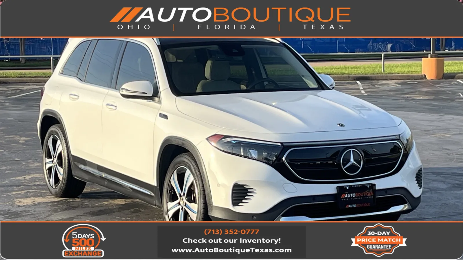 White 2022 Mercedes-Benz EQB 300 for sale in Alvin, TX
