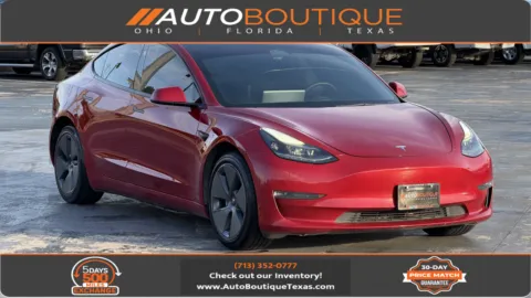 Red 2022 Tesla Model 3 Long Range for sale in Alvin, TX