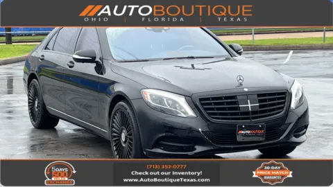 Silver 2016 Mercedes-Benz S-Class S 550 for sale in Alvin, TX