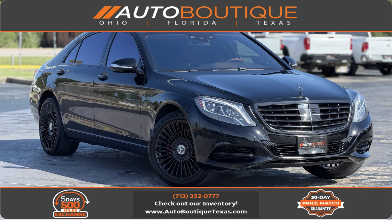 Silver 2016 Mercedes-Benz S-Class S 550 for sale in Alvin, TX