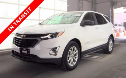 White 2021 Chevrolet Equinox LS for sale in Alvin, TX