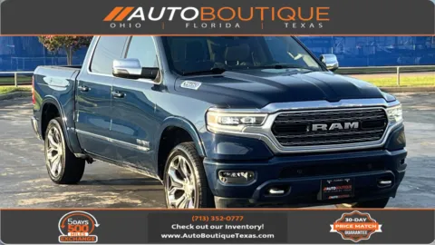 Blue 2023 Ram 1500 Limited for sale in Alvin, TX
