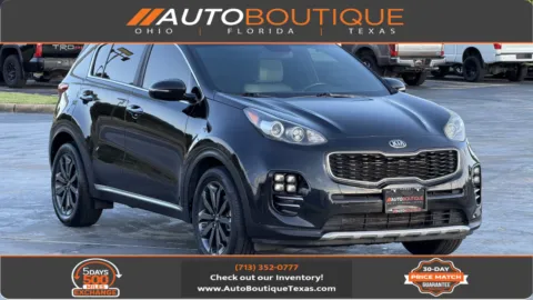 Black 2018 Kia Sportage EX for sale in Alvin, TX