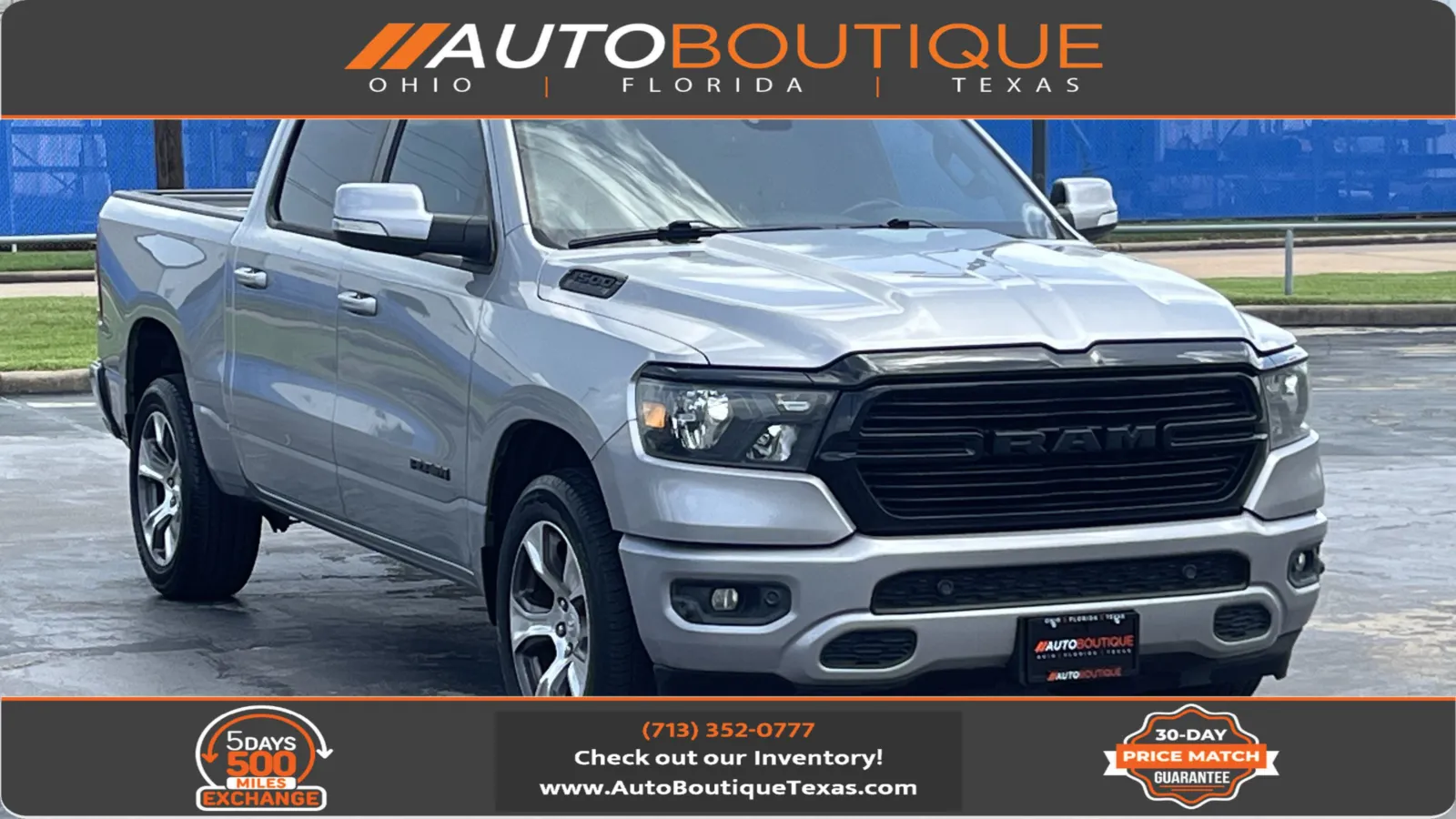 Silver 2020 Ram 1500 Lone Star for sale in Alvin, TX