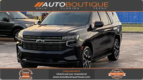 Black 2021 Chevrolet Tahoe RST for sale in Alvin, TX